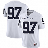 Penn State Nittany Lions 97 Sam Ficken White Nike College Football Jersey Dzhi,baseball caps,new era cap wholesale,wholesale hats